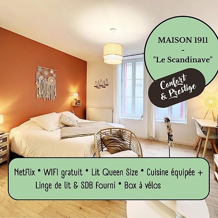 Appart Le Scandinave - Maison 1911 - Confort & Prestige ジアン エクステリア 写真